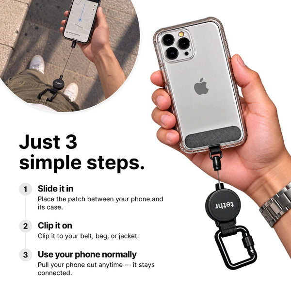 Tethr Viral Retractable Phone Leash